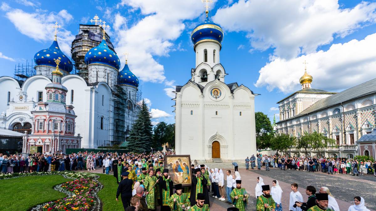 Торжества в Троице-Сергиевой Лавре