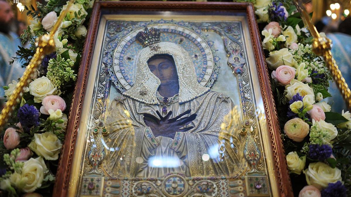 Серафимо-Дивеевский образ Божией Матери «Всех радостей Радость»