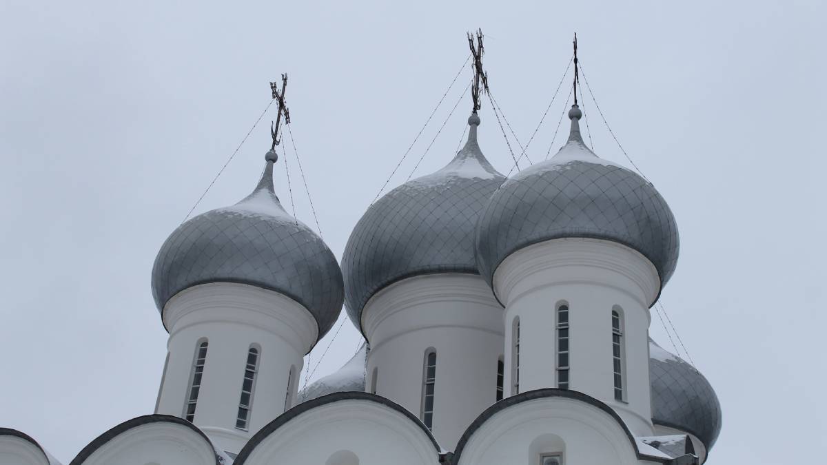 Купола православного храма