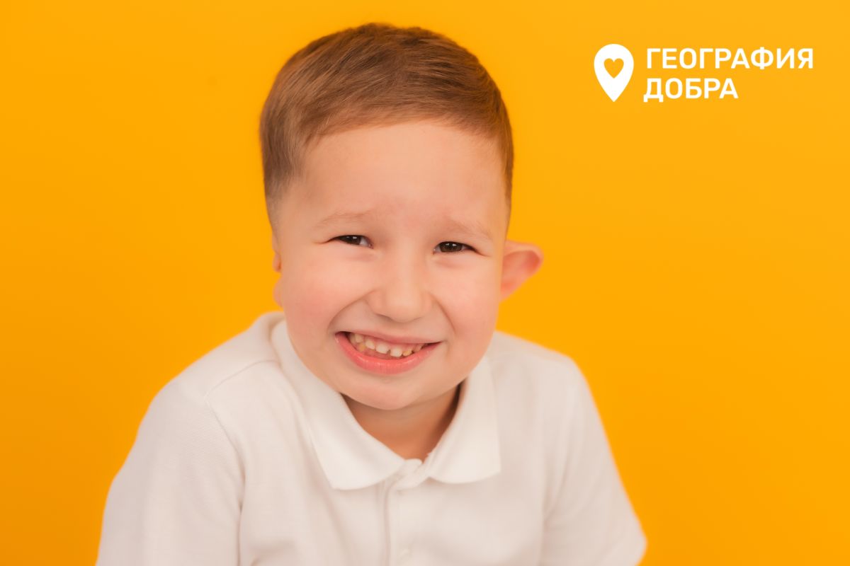 Портретное фото мальчика Давида