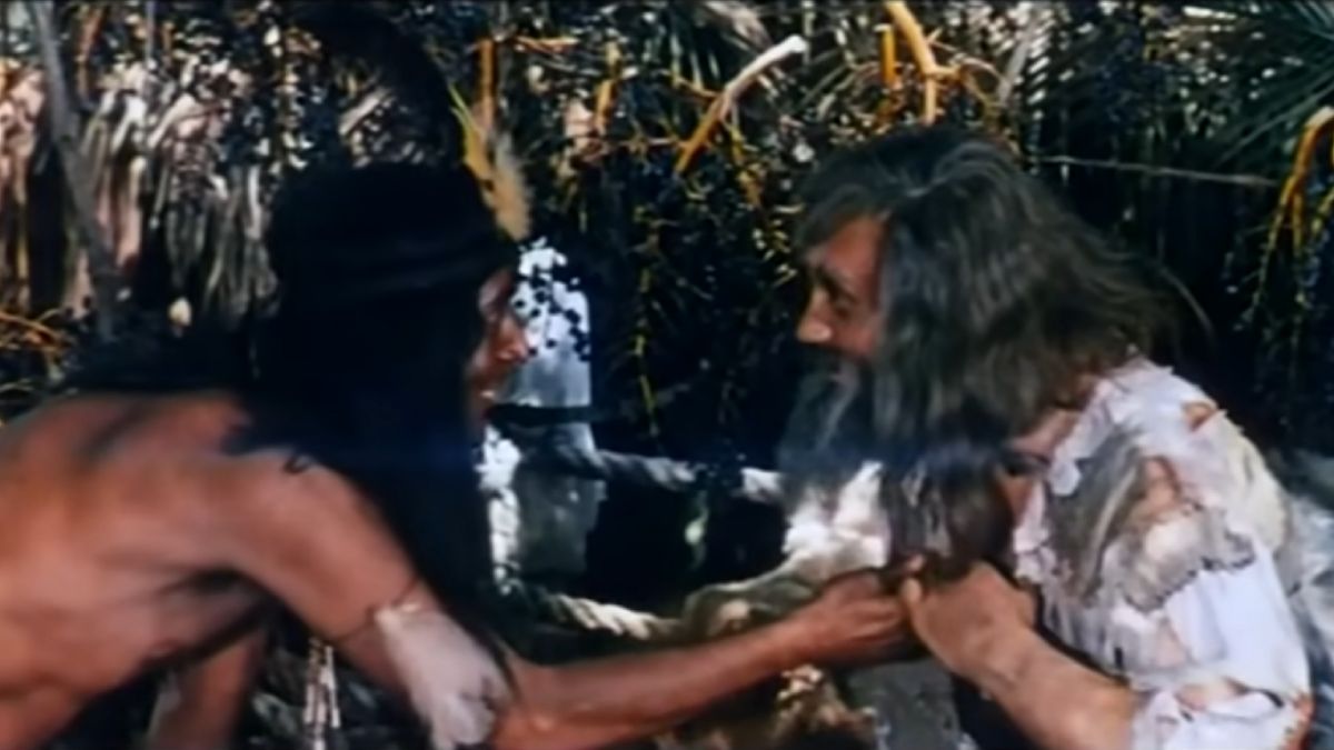 Кадр из фильма «Жизнь и удивительные приключения Робинзона Крузо»