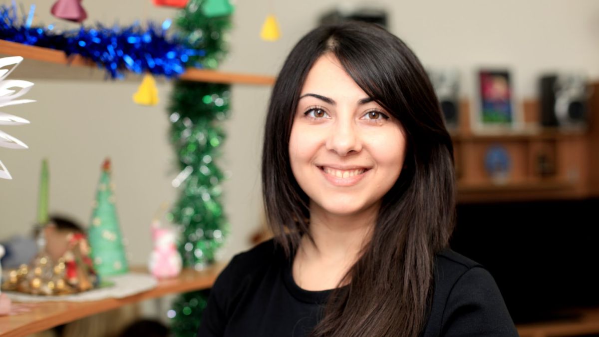 Портретное фото девушки