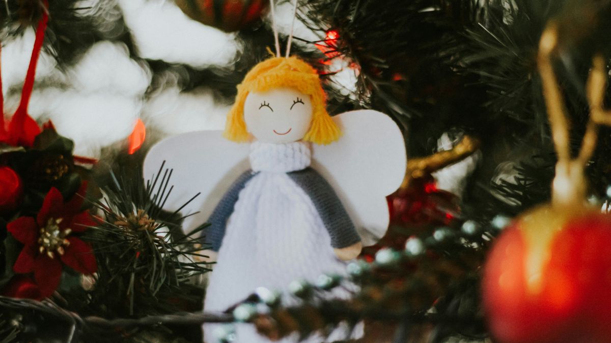 Ёлочноя игрушка - ангел